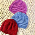 Load image into Gallery viewer, Blue Hand knit Beanie - Granmade