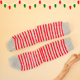 Load image into Gallery viewer, Holly Jolly Hand-knit Christmas Socks - Granmade