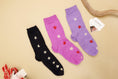 Load image into Gallery viewer, Hand-knit Pink High-ankle Socks - Granmade