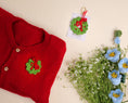 Load image into Gallery viewer, Hand-knit Christmas Brooch - Granmade