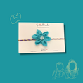 Load image into Gallery viewer, Handmade Blue Sadabahar Rakhi - Granmade