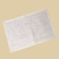 Load image into Gallery viewer, Jute & Lace Table Mat (set of 4) - Granmade