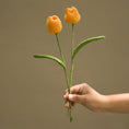 Load image into Gallery viewer, Yellow Crochet Tulip - Granmade