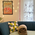 Load image into Gallery viewer, Wildflower Hand-knit Crochet Cushion Cover - Granmade