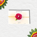 Load image into Gallery viewer, Handmade Orange Rose Rakhi - Granmade