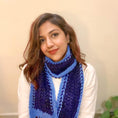Load image into Gallery viewer, White U-pin Hand knit Scarf - Granmade