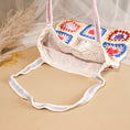 Load image into Gallery viewer, Bright Granny Square Crochet Tote Bag - Granmade