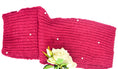 Load image into Gallery viewer, Purple Pearl Hand-Knit Infinity Scarf - Granmade