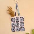 Load image into Gallery viewer, Granny Square Crochet Tote Bag - Granmade