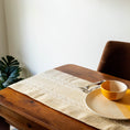 Load image into Gallery viewer, Serene Jute and Lace Table Runner - Granmade