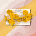 Load image into Gallery viewer, Yellow Daisy Hand-knit Toran (set of 2) - Granmade