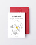 Load image into Gallery viewer, Handmade Crochet Rakhi Greeting Card