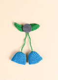 Load image into Gallery viewer, Crochet Bluebell Fridge Magnet