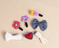 Load image into Gallery viewer, Crochet Flower Hair Clip (Set of 2)