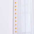 Load image into Gallery viewer, Yellow Daisy Hand-knit Toran (set of 2)