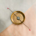 Load image into Gallery viewer, Handmade Phool Rakhi- Gold Green