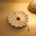 Load image into Gallery viewer, Handmade Phool Rakhi- Maroon
