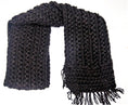Load image into Gallery viewer, Beige & Black Hand - knit U - pin Scarf - Granmade