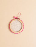 Load image into Gallery viewer, Crochet Border Mini Frame- Pink