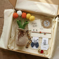 Load image into Gallery viewer, Raksha Bandhan Gift Hamper with Crochet Tulips