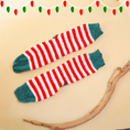 Load image into Gallery viewer, Merry Merry Hand-knit Christmas Socks - Granmade
