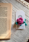 Load image into Gallery viewer, Crochet Flower Bookmark - Granmade
