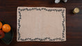 Load image into Gallery viewer, Flower & Bee Gold Jute Table Mats (set of 2) - Granmade
