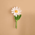 Load image into Gallery viewer, Crochet Daisy Brooch - Granmade
