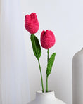 Load image into Gallery viewer, Pink Crochet Tulip - Granmade
