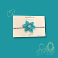 Load image into Gallery viewer, Handmade Blue Sadabahar Rakhi - Granmade
