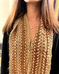 Load image into Gallery viewer, Red U-pin Hand knit Scarf - Granmade
