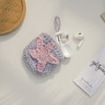 Load image into Gallery viewer, Purple Crochet Teddy Airpod Cover - Granmade
