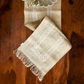 Load image into Gallery viewer, Serene Jute and Lace Table Runner - Granmade
