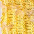 Load image into Gallery viewer, Yellow Hand knit Crochet Shawl - Granmade
