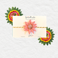 Load image into Gallery viewer, Handmade Blue Sunflower Rakhi - Granmade
