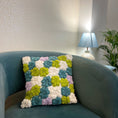 Load image into Gallery viewer, Wildflower Hand-knit Crochet Cushion Cover - Granmade
