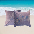 Load image into Gallery viewer, Seashells at the Seashore Hand embroidered cushion cover - Granmade
