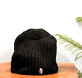 Load image into Gallery viewer, Black Classic Hand-knit Beanie - Granmade
