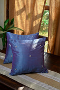 Load image into Gallery viewer, Black Lace Cotton Silk Cushion Cover - Granmade
