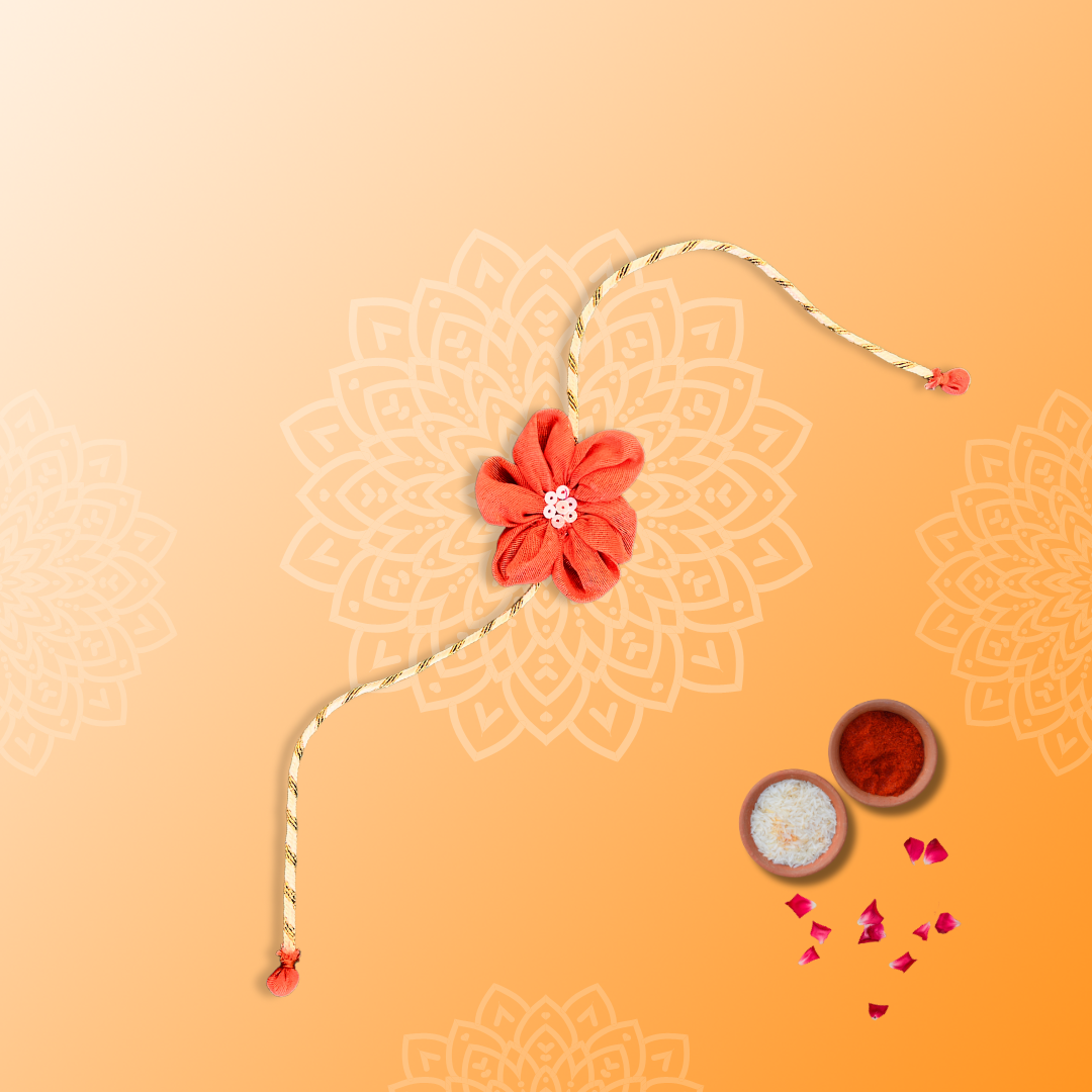 Handmade Windflower Rakhis (Pack of 4) - Granmade