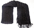 Load image into Gallery viewer, Wine Grey U-pin Hand knit Scarf - Granmade
