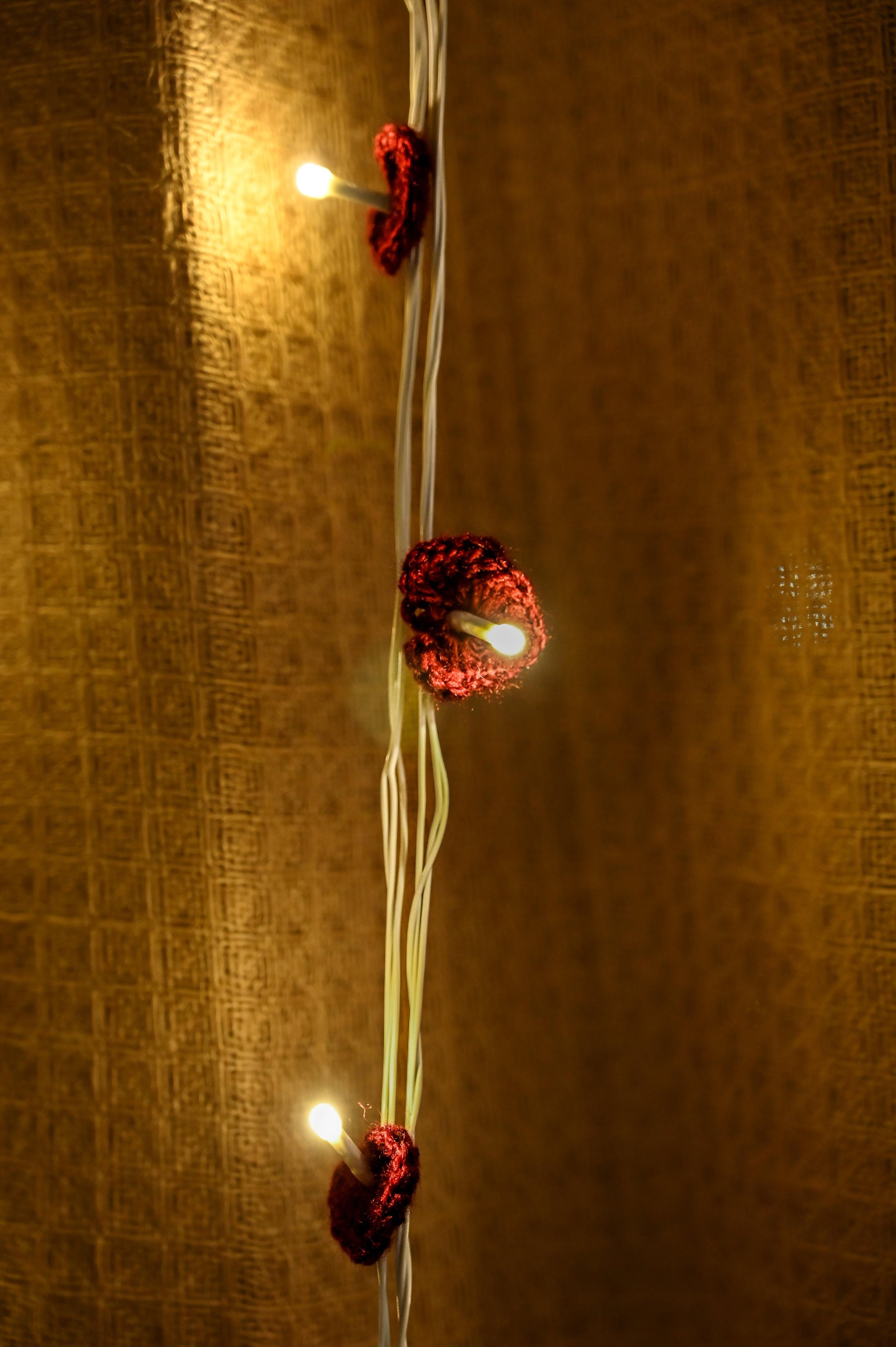 Handknit Red Heart Fairy Light - Granmade