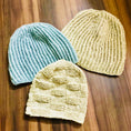 Load image into Gallery viewer, Beige Brick Hand-Knit Beanie - Granmade
