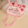 Load image into Gallery viewer, Crochet Pink Heart Tote Bag - Granmade
