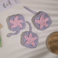 Load image into Gallery viewer, Violet Crochet Starfish Airpod Cover - Granmade
