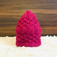 Load image into Gallery viewer, Pink Hand-Knit Shell Beanie - Granmade
