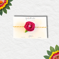 Load image into Gallery viewer, Handmade Orange Rose Rakhi - Granmade
