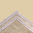 Load image into Gallery viewer, Natural Jute and Lace Table Set (2 mats + 1 Runner) - Granmade
