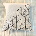 Load image into Gallery viewer, Minimal Hand embroidered cushion cover (set of 2) - Granmade
