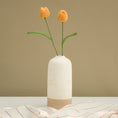 Load image into Gallery viewer, Yellow Crochet Tulip - Granmade
